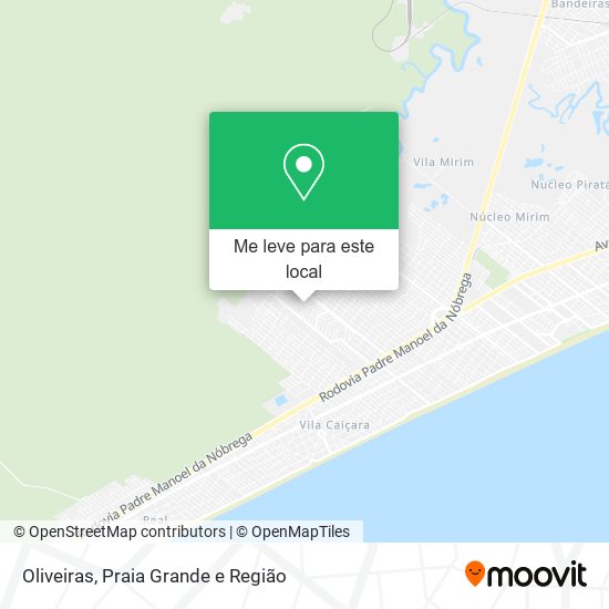 Oliveiras mapa