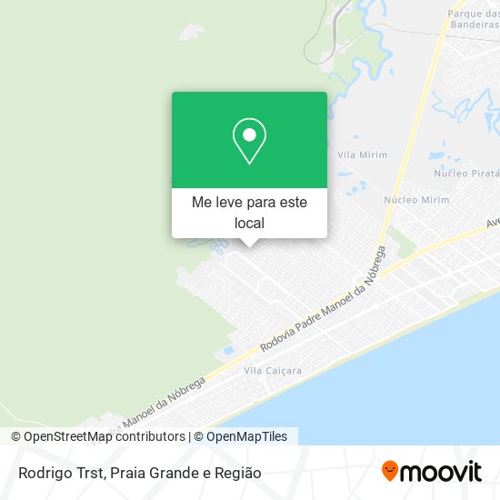 Rodrigo Trst mapa