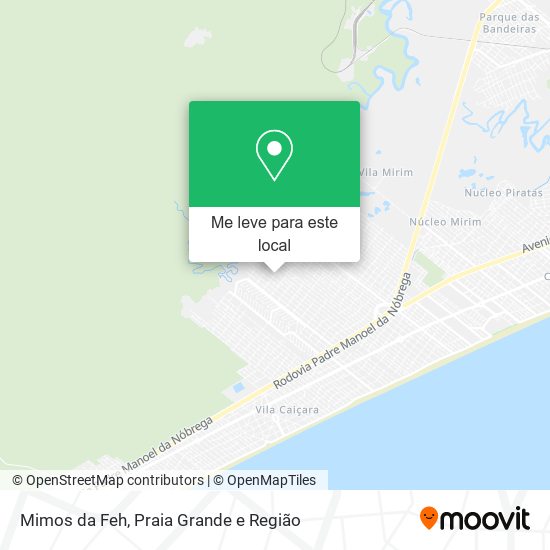 Mimos da Feh mapa