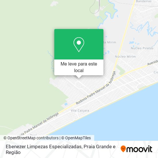 Ebenezer Limpezas Especializadas mapa