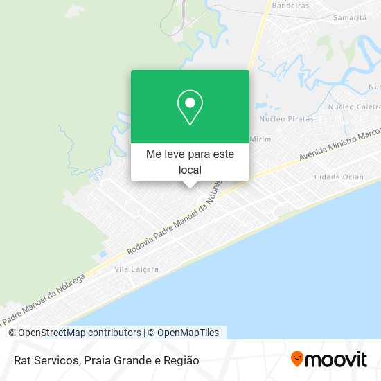 Rat Servicos mapa