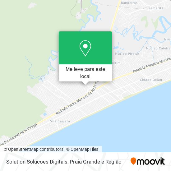 Solution Solucoes Digitais mapa