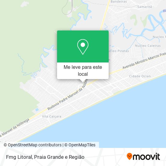 Fmg Litoral mapa