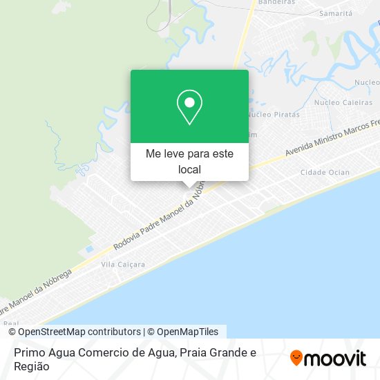 Primo Agua Comercio de Agua mapa