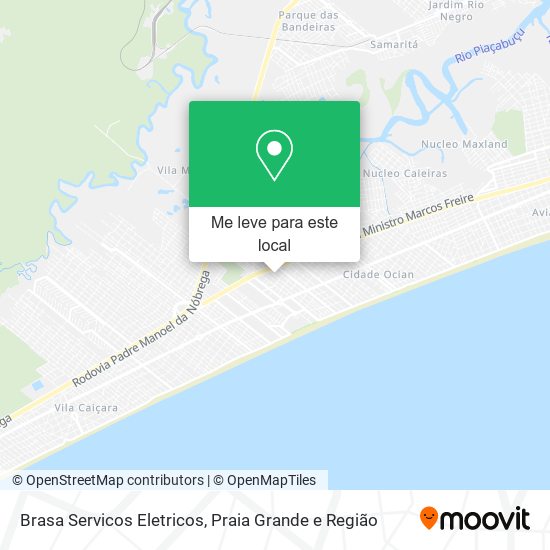 Brasa Servicos Eletricos mapa