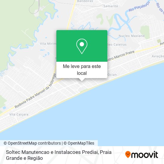 Soltec Manutencao e Instalacoes Prediai mapa