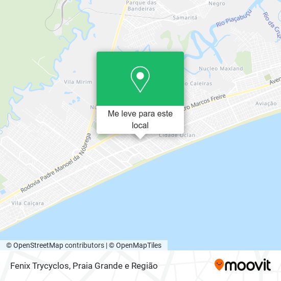 Fenix Trycyclos mapa