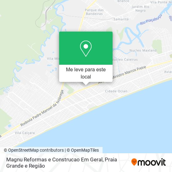 Magnu Reformas e Construcao Em Geral mapa