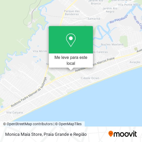 Monica Maia Store mapa