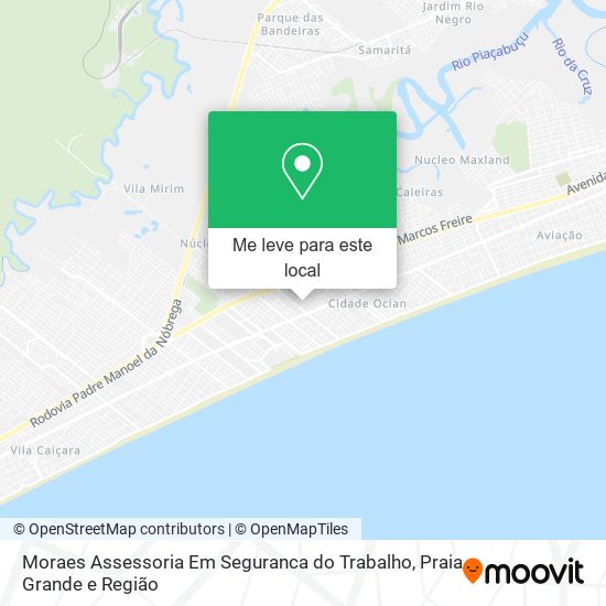 Moraes Assessoria Em Seguranca do Trabalho mapa