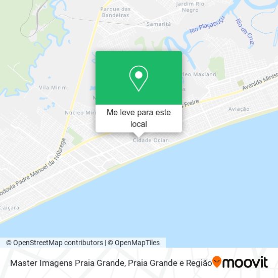 Master Imagens Praia Grande mapa