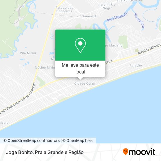 Joga Bonito mapa