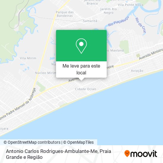 Antonio Carlos Rodrigues-Ambulante-Me mapa