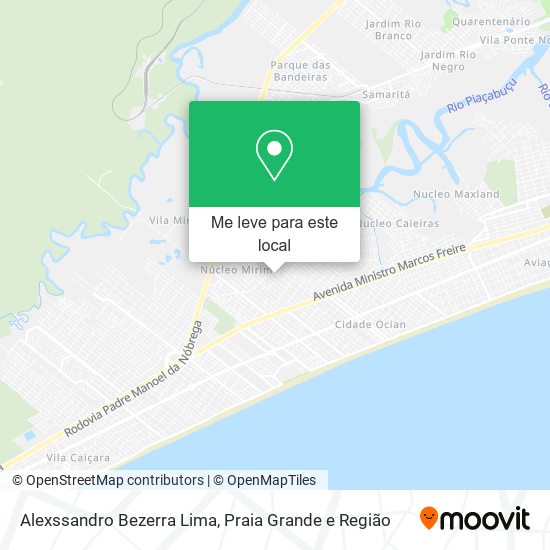 Alexssandro Bezerra Lima mapa