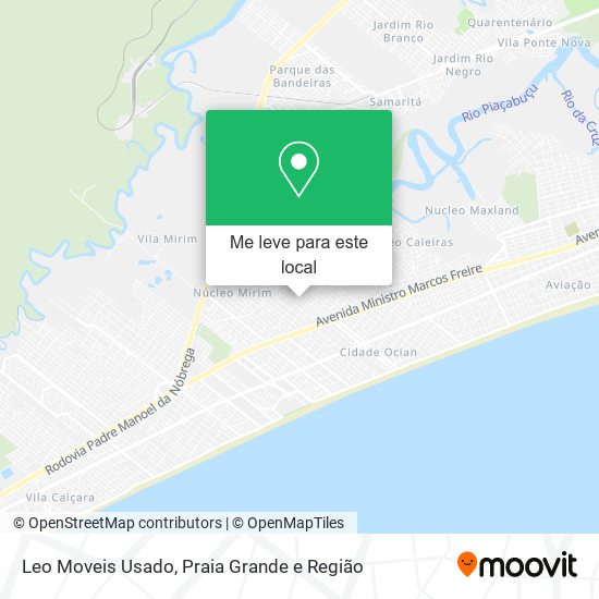 Leo Moveis Usado mapa