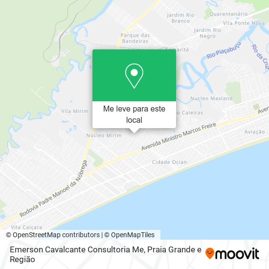 Emerson Cavalcante Consultoria Me mapa