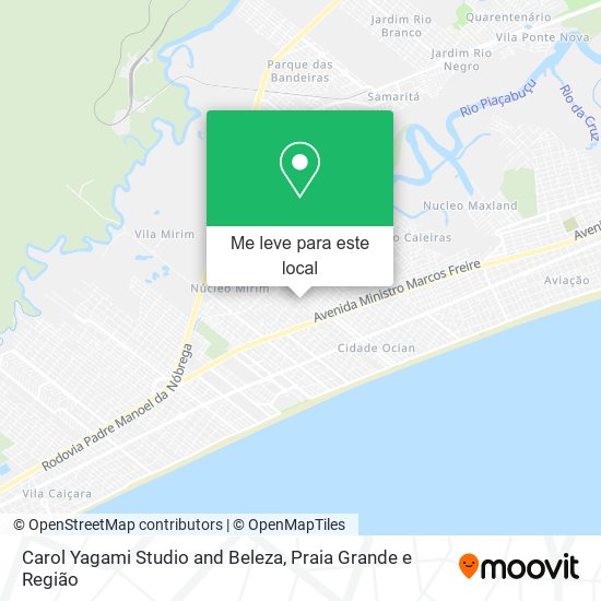 Carol Yagami Studio and Beleza mapa