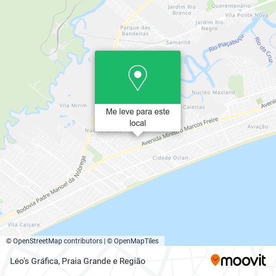 Léo's Gráfica mapa