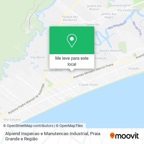 Alpiend Inspecao e Manutencao Industrial mapa