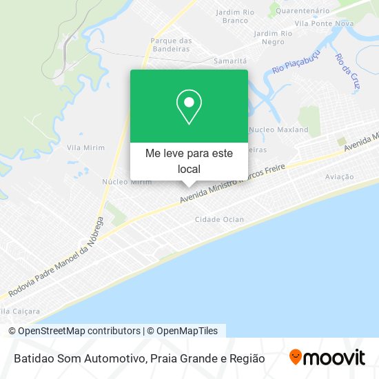 Batidao Som Automotivo mapa