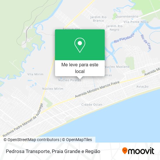 Pedrosa Transporte mapa