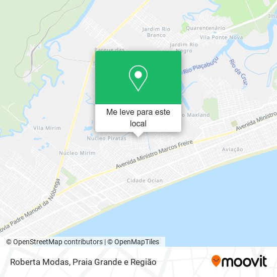 Roberta Modas mapa