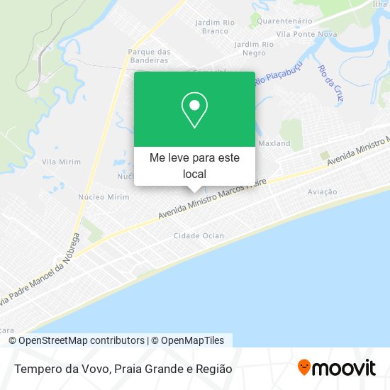 Tempero da Vovo mapa