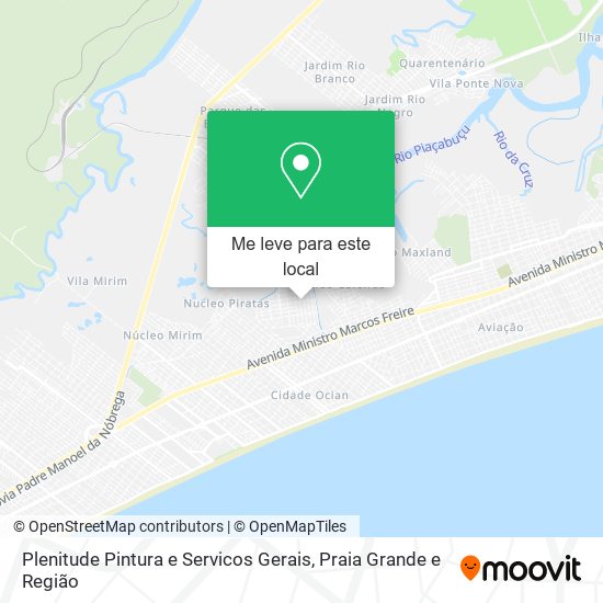 Plenitude Pintura e Servicos Gerais mapa