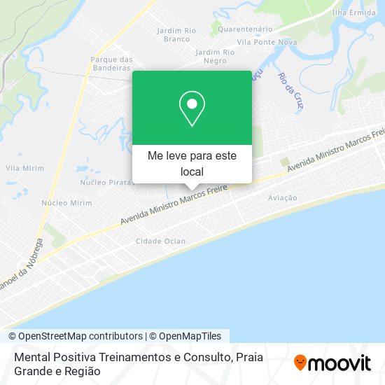 Mental Positiva Treinamentos e Consulto mapa