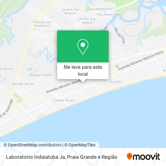 Laboratorio Indaiatuba Ja mapa