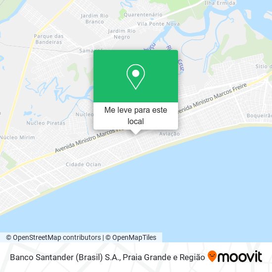 Banco Santander (Brasil) S.A. mapa