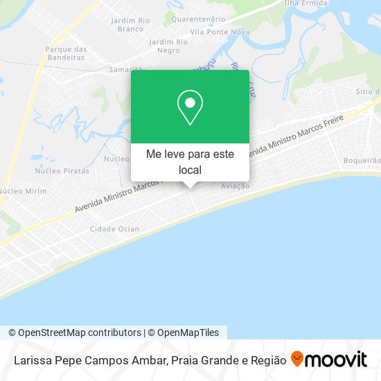 Larissa Pepe Campos Ambar mapa