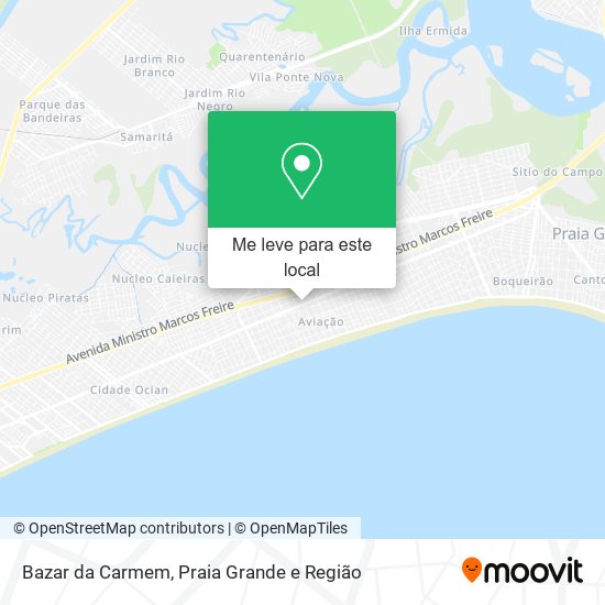 Bazar da Carmem mapa