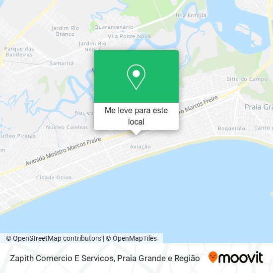 Zapith Comercio E Servicos mapa