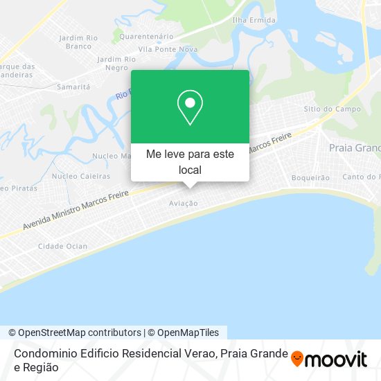 Condominio Edificio Residencial Verao mapa