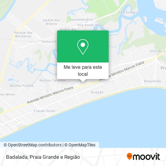 Badalada mapa