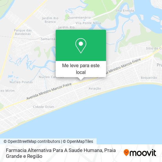 Farmacia Alternativa Para A Saude Humana mapa