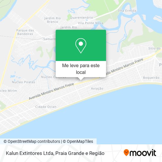 Kalun Extintores Ltda mapa