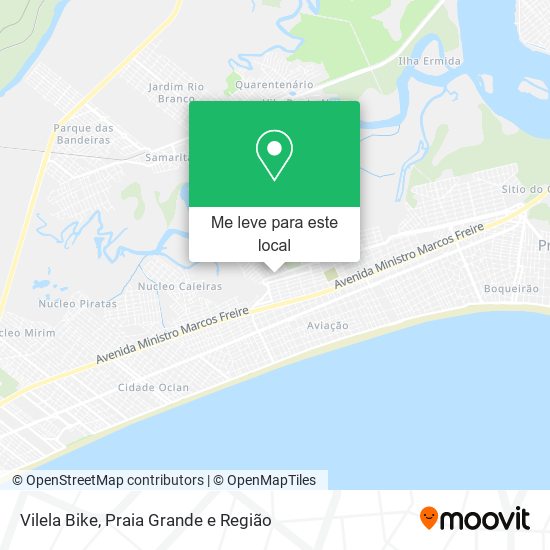 Vilela Bike mapa