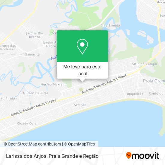 Larissa dos Anjos mapa