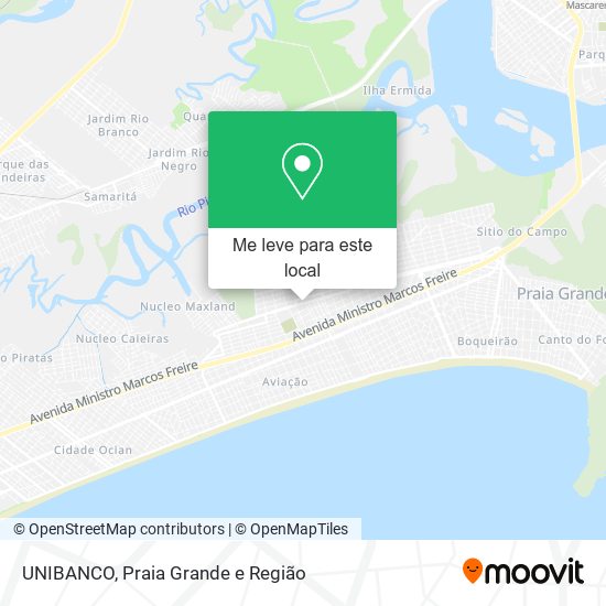 UNIBANCO mapa