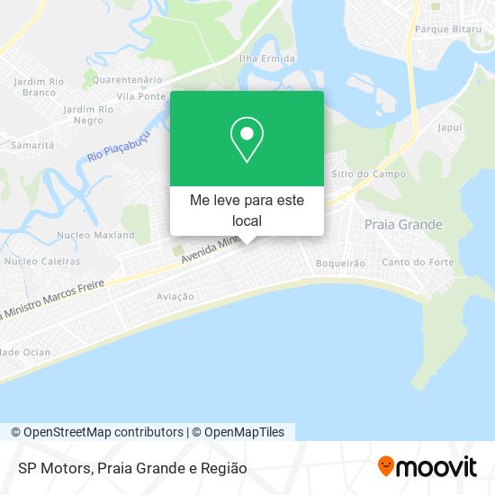 SP Motors mapa