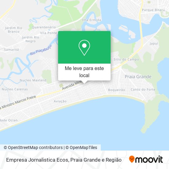 Empresa Jornalistica Ecos mapa