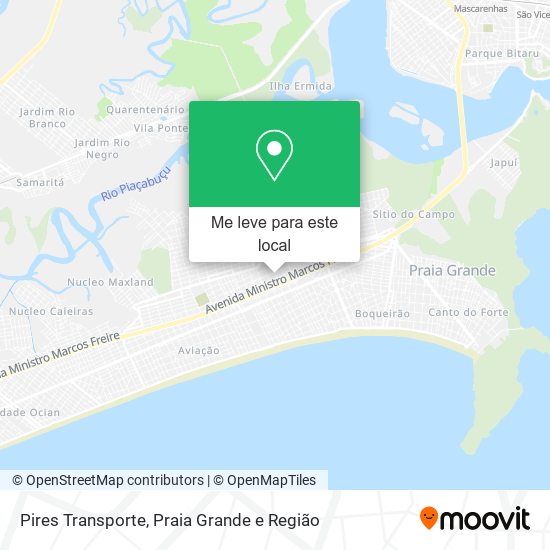 Pires Transporte mapa