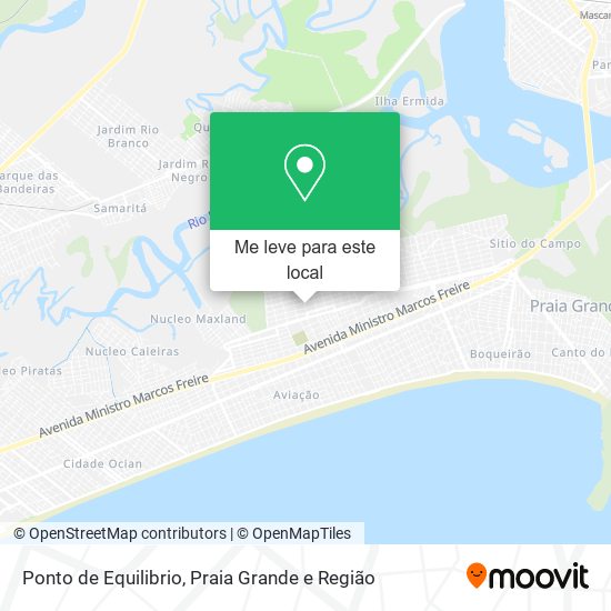 Ponto de Equilibrio mapa