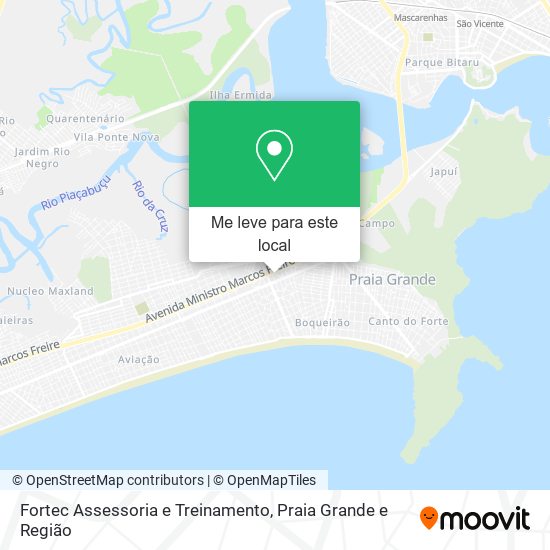 Fortec Assessoria e Treinamento mapa