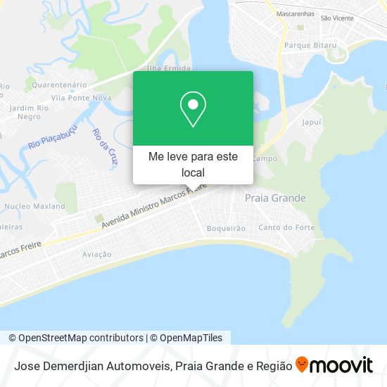 Jose Demerdjian Automoveis mapa
