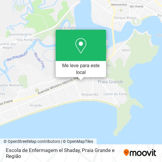 Escola de Enfermagem el Shaday mapa