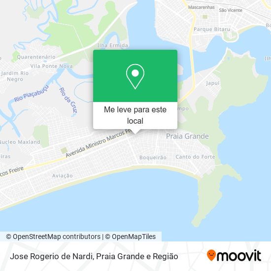 Jose Rogerio de Nardi mapa