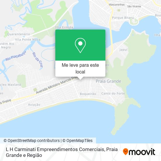 L H Carminati Empreendimentos Comerciais mapa